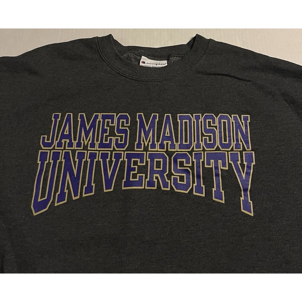 NEW James Madison University JMU Dukes Champion Crewneck Sweatshirt 2XL Football